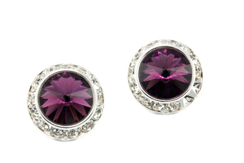 Grape Jewel Studs
