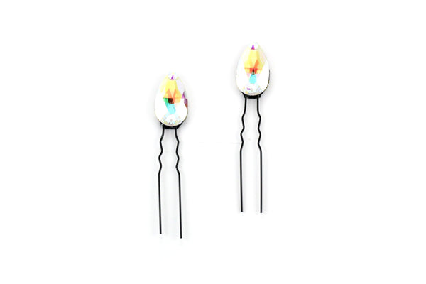 Crystal AB Teardrops