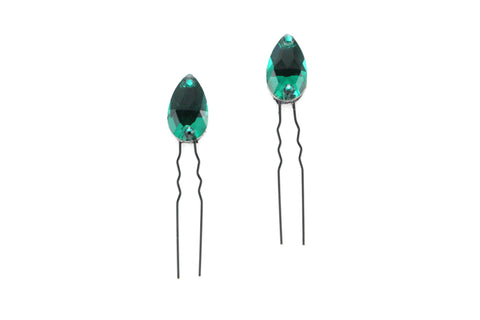 Emerald Teardrops
